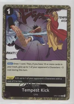 2024 One Piece Card Game: 500 Years in The Future OP07 Tempest Kick 4dv - Image 1