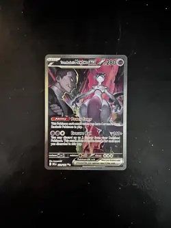 Pokemon TCG Team Rockets Mewtwo EX Sir Destined Rivals Card 231/182-NM - Image 1