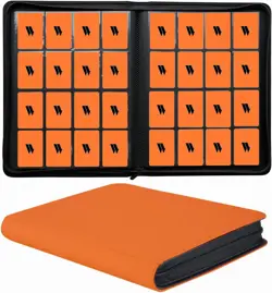 16 Pocket Card Binder, 1000+ Premium Zip Trading Card Binder, Double Sided Pocke - Image 1
