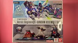Gundam Card Game Starter Deck Heroic Beginnings Assemble Set Sealed - Image 1