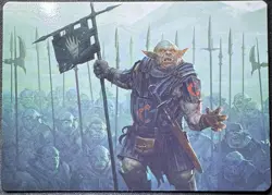 Ugluk of the White Hand Art Series Art Card The Lord of the Rings - Image 1