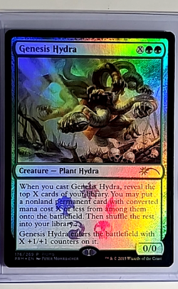 2015 MTG Magic The Gathering Media Promo Foil #176 Genesis Hydra - Image 1