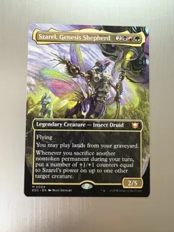 Szarel, Genesis Shepherd - 0004 - MTG: Edge of Eternities - Borderless - Mythic - Image 1