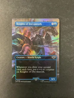 Knights of Dol Amroth - Foil - Borderless - Lord of the Rings - Magic - MTG - Image 1