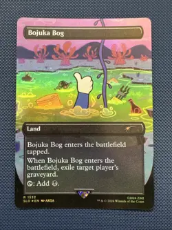MTG Bojuka Bog (Rainbow Foil) - Secret Lair Drop Series (SLD) NM Foil - Image 1