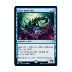 WOTC MtG Commander 2020 Tidal Barracuda (R) NM - Image 1