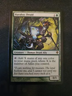 Harabaz Druid x1 - MTG Worldwake NM English - Image 1