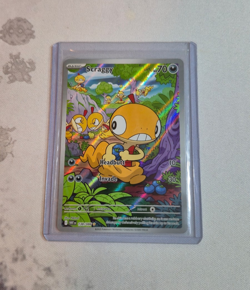 Pokemon TCG Scraggy 138/086 2025 White Flare Illustration Rare Card - NM - Image 1
