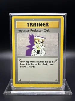 1999 Pokemon Base Set - Imposter Professor Oak No. 73/102 - Image 1