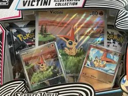 Pokemon Black Bolt/White Flare Unova SV10.5 Victini Illustration Collection - Image 4