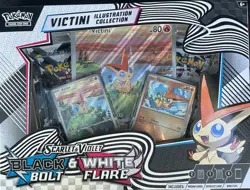 Pokemon Black Bolt/White Flare Unova SV10.5 Victini Illustration Collection - Image 1