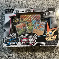 Pokemon Black Bolt/White Flare Unova SV10.5 Victini Illustration Collection - Image 1