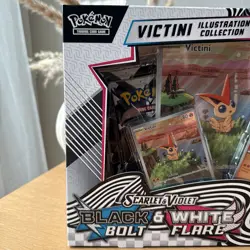 Pokemon Black Bolt/White Flare Unova SV10.5 Victini Illustration Collection - Image 2
