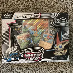 Pokemon Black Bolt/White Flare Unova SV10.5 Victini Illustration Collection - Image 1