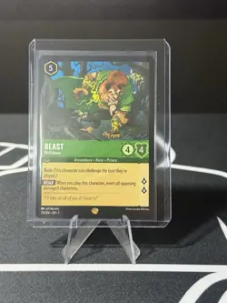 Beast - Wolfsbane 70/204 Legendary Disney Lorcana: The First Chapter TCG Card - Image 2