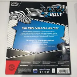 Black Bolt Binder Collection | Pokemon TCG | BRAND NEW SEALED - Image 2