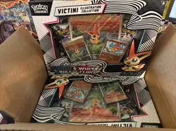Pokemon Black Bolt White Flare VICTINI ILLUSTRATION COLLECTION 6 Box - Image 1