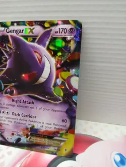 2014 Pokemon XY Phantom Forces Gengar EX Jumbo Promos #34/119 - Image 4