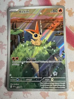 Pokemon! Victini SVP 208 - Promo - Illustration Rare - NM/Mint - English - Image 1