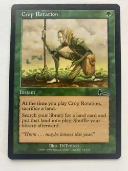 Crop Rotation Urza's Legacy Regular Magic the Gathering MTG Card - Image 1