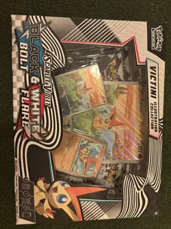 Pokemon Unova Victini Illustration Collection Black Bolt White Flare Sealed - Image 1