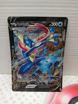 Greninja V-UNION - Jumbo Black Star Promo Pokemon TCG Sword Shield Holo Rare NM - Image 1