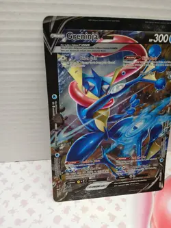 Greninja V-UNION - Jumbo Black Star Promo Pokemon TCG Sword Shield Holo Rare NM - Image 2