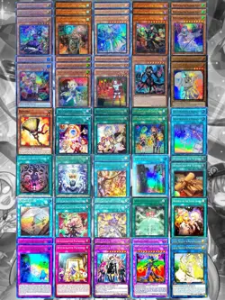 YuGiOh! WITCHCRAFTER DECK W/ BONUS 70CT WITCHRAFTER UNVEIL SLEEVE PK [59 Cards] - Image 1