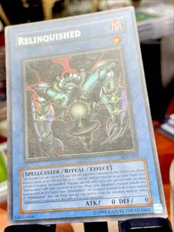 🔥 Yugioh Relinquished SDP-001 Ultra Rare LP/NM - Image 2