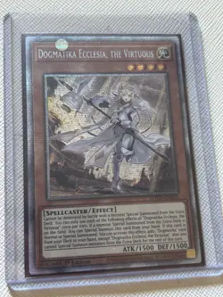 Yugioh Dogmatika Ecclesia The Virtuous ROTD 1st Ed Starlight Rare!! - Image 1