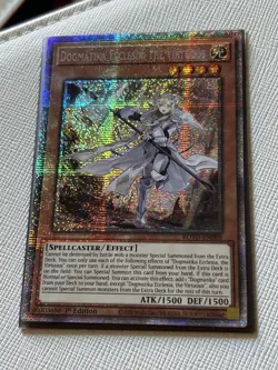 Yugioh Dogmatika Ecclesia The Virtuous ROTD 1st Ed Starlight Rare!! - Image 2