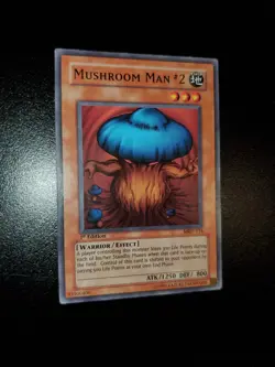 Yugioh 2002 Mushroom Man #2 R 1st Ed. MRD-114 Near Mint - Image 2
