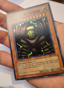 Yu-Gi-Oh Sanga of the Thunder MRD-025 1st Edition AE Super Rare Yugioh - Image 3