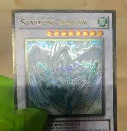 Yugioh Stardust Dragon GLD3-EN037 Limited Edition Gold Rare Holo - NM - Image 2