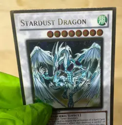 Yugioh Stardust Dragon GLD3-EN037 Limited Edition Gold Rare Holo - NM - Image 3