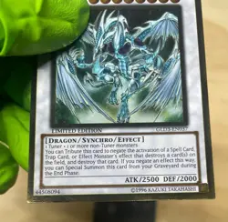 Yugioh Stardust Dragon GLD3-EN037 Limited Edition Gold Rare Holo - NM - Image 4