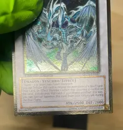 Yugioh Stardust Dragon GLD3-EN037 Limited Edition Gold Rare Holo - NM - Image 5