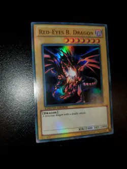 Yugioh 2010 Red-Eyes B. Dragon UR Holo Bleed 🩸Limited Ed. LC01-EN006 Near Mint - Image 2