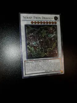 Yugioh 2010 Scrap Twin Dragon UTR 1st Ed. STBL-EN044 Near Mint - Image 2