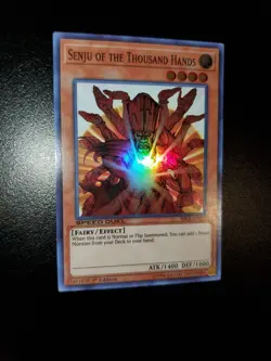 Yugioh 2019 Senju Of The Thousand Hands SR 1st Ed. SBLS-EN017 Near Mint - Image 2