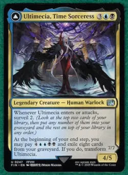 Ultimecia, Time Sorceress - Final Fantasy FIN #0247 - Magic MTG Card - Image 1