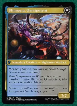 Ultimecia, Time Sorceress - Final Fantasy FIN #0247 - Magic MTG Card - Image 2