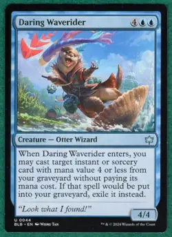 Daring Waverider - Bloomburrow BLB #0044 - Magic: The Gathering MTG Card - Image 1