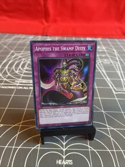 2020 YuGiOh Apophis The Swamp Deity PHHY-EN097 1st Edition Foil Card - Image 1