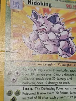Nidoking (31/110) Rare 2002 Legendary Collection Pokemon Card - Image 4