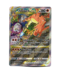 Pokemon TCG Charizard Vstar SWSH262 Promo Foil Card NM - Image 1