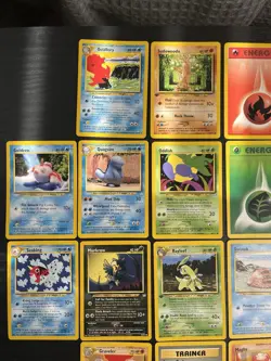 Vintage Pokemon TCG 52 Card Lot - Neo Genesis Revelation Common Uncommon Rare MP - Image 3