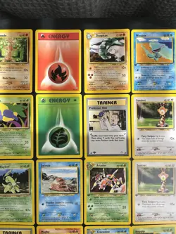 Vintage Pokemon TCG 52 Card Lot - Neo Genesis Revelation Common Uncommon Rare MP - Image 5