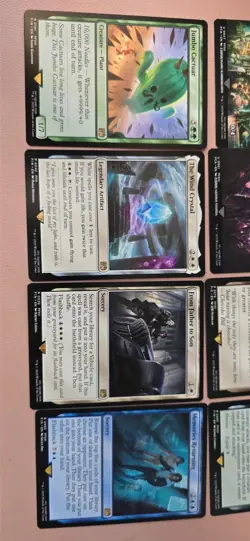 mtg final fantasy rares card lot 9 cards, The wind Crystal jumbo cactuar - Image 2
