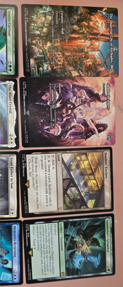 mtg final fantasy rares card lot 9 cards, The wind Crystal jumbo cactuar - Image 3